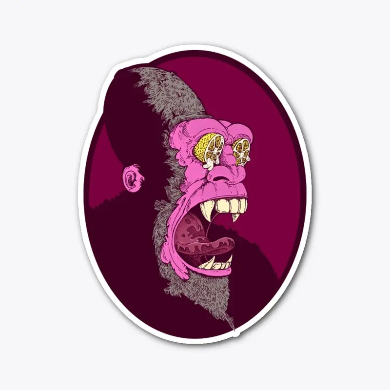 The pink sour gorilla